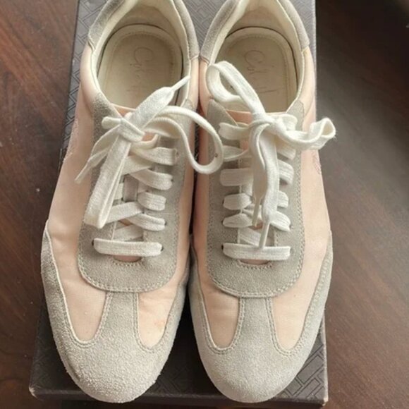 Cole Haan Shoes - Cole Haan Grey and Pink Sneakers